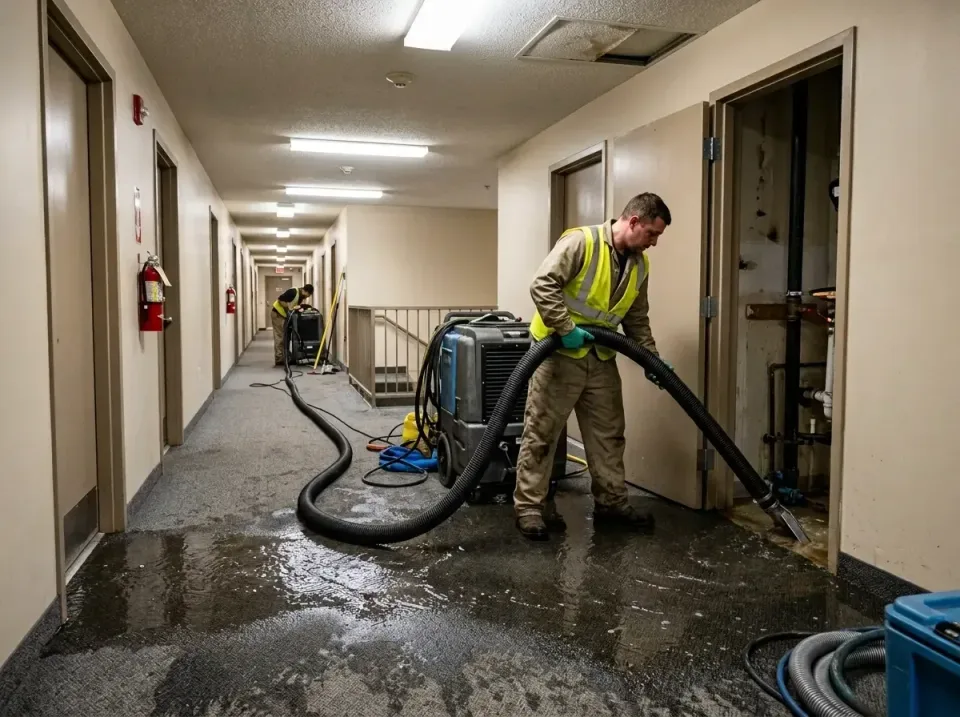 multi-unit-apartment-hallway-f-005 — frequently asked questions, Emergency Burst Pipe Water Extraction & Removal in Lynnwood…